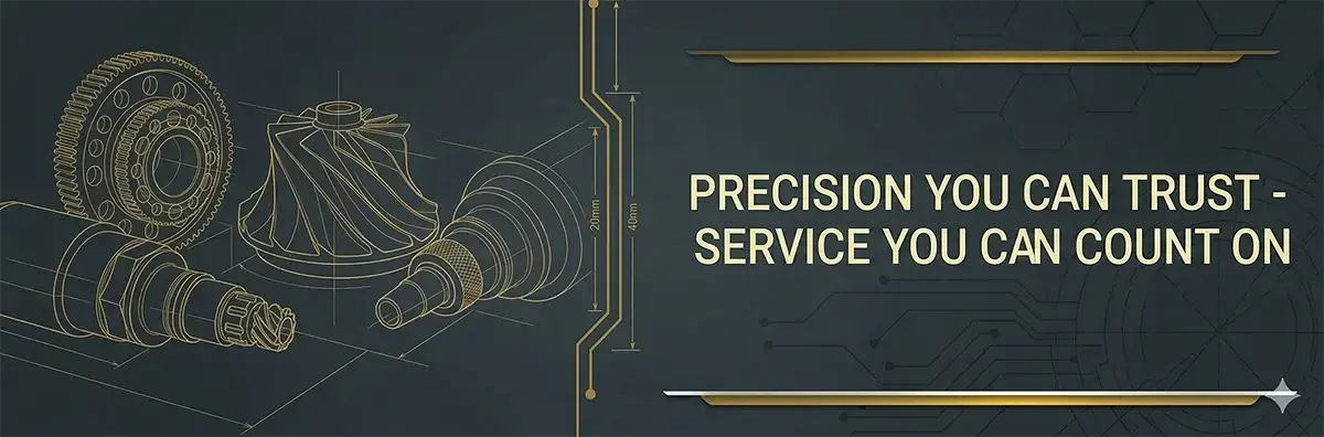 Precision you can trust - Servoce you can count on